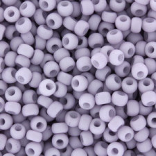 Miyuki rocailles Perlen 8/0 - Opaque matte light mauve 8-2025